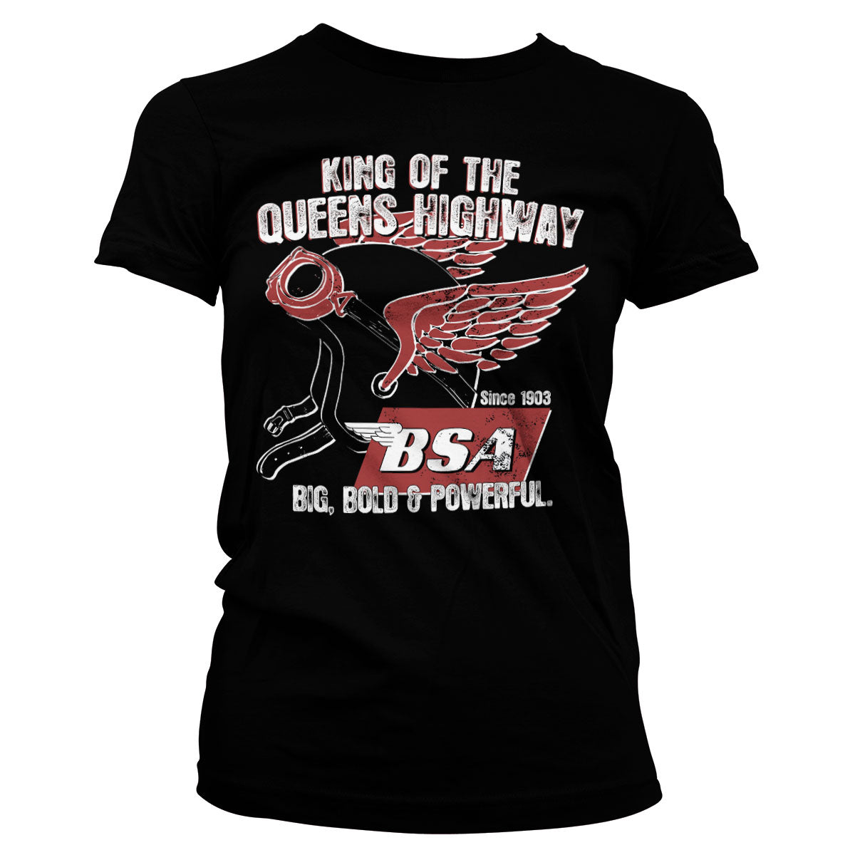 Billede af BSA, B.S.A.: King Of The Queens Highway T-Shirt (Kvinder)