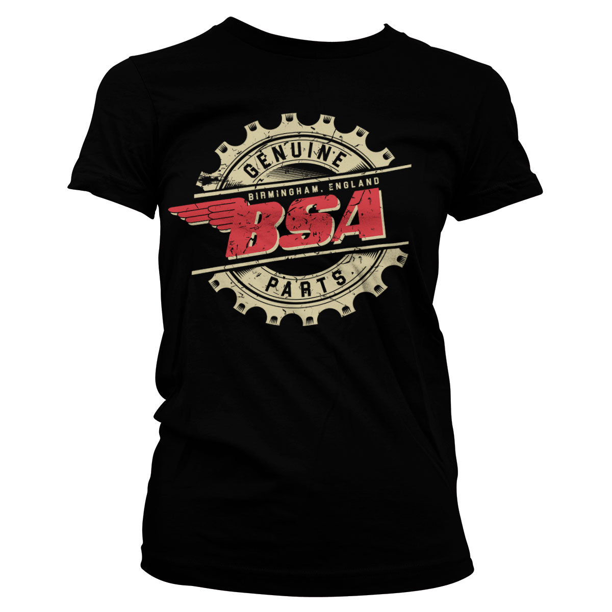 Billede af BSA, B.S.A.: Genuine Parts T-Shirt (Kvinder)