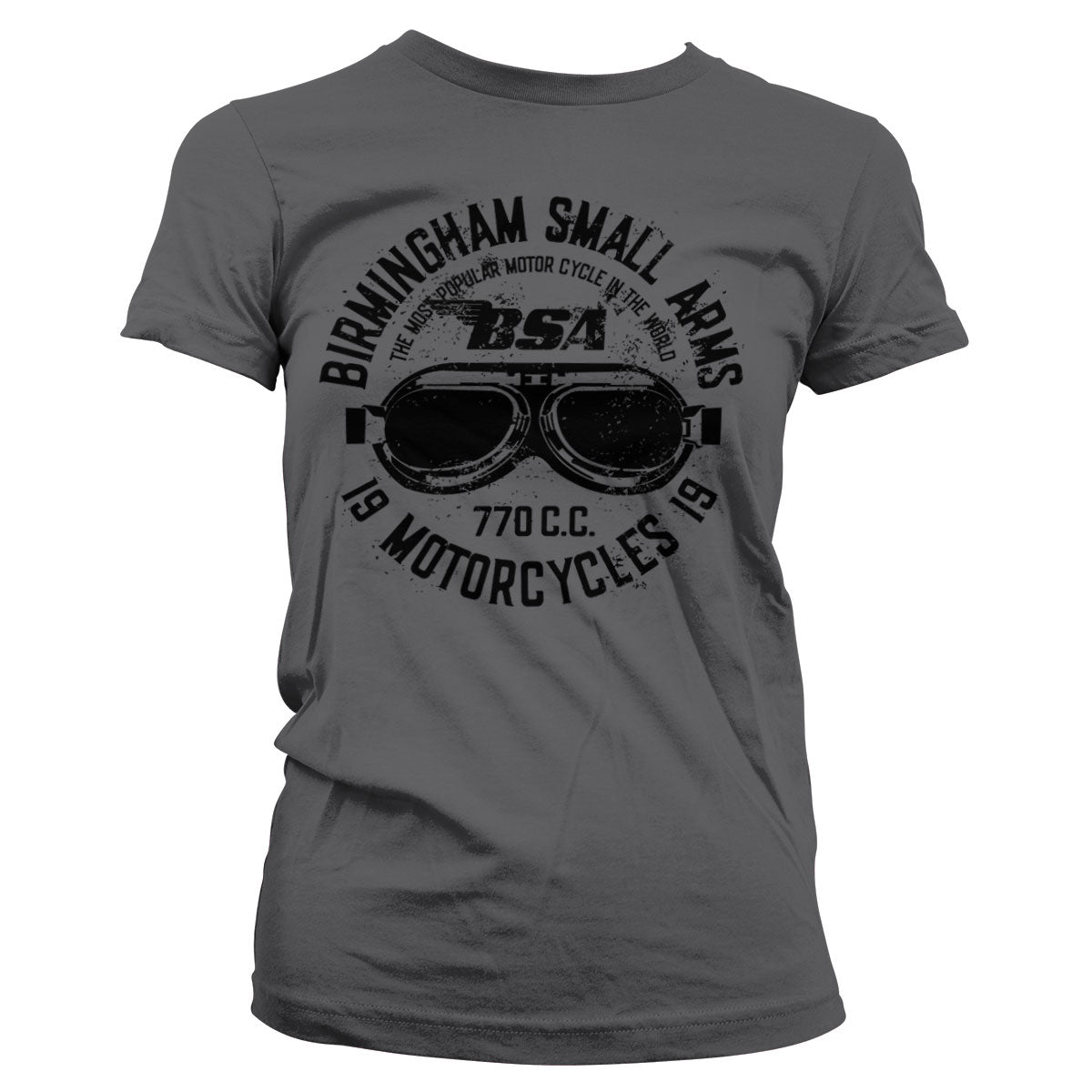 Billede af BSA, B.S.A.: Birmingham Small Arms Goggles T-Shirt (Kvinder)