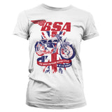 Billede af BSA, B.S.A.: Union Jack T-Shirt (Kvinder)