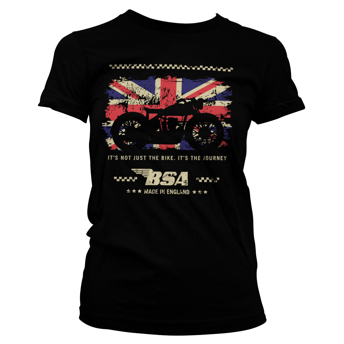 Billede af BSA, B.S.A.: Motor Cycles - The Journey T-Shirt (Kvinder)
