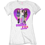 Billede af Little Mix Gradient Heart T-shirt til kvinder