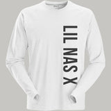 Lil Nas X: Vertical Text Long Sleeved T-Shirt