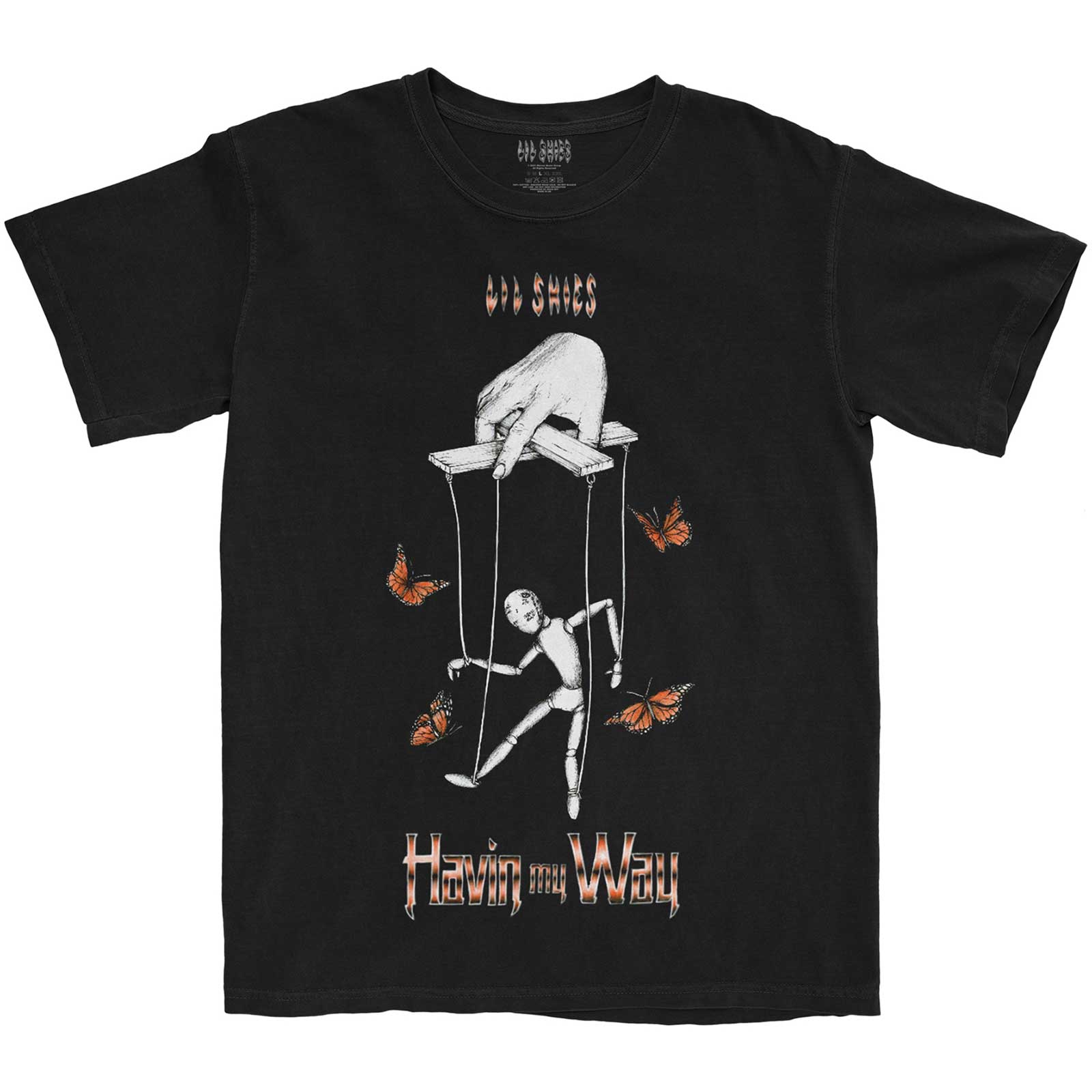 Lil Skies: Butterfly Puppet T-Shirt