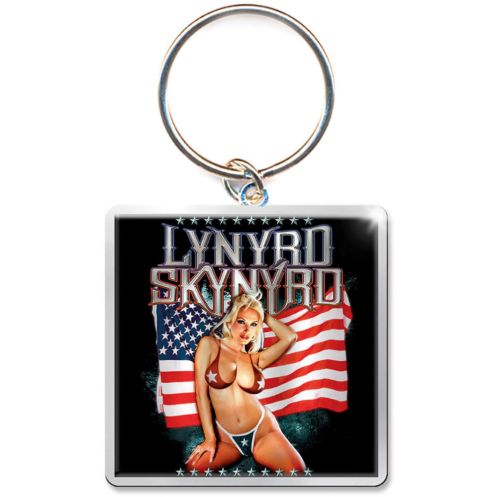 Billede af Lynyrd Skynyrd American Flag Nøglering