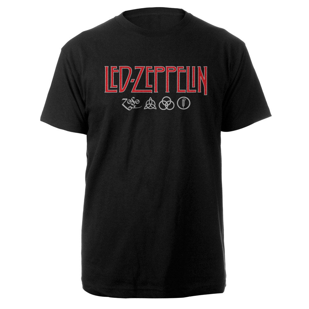 Billede af Led Zeppelin Logo & Symbols T-shirt