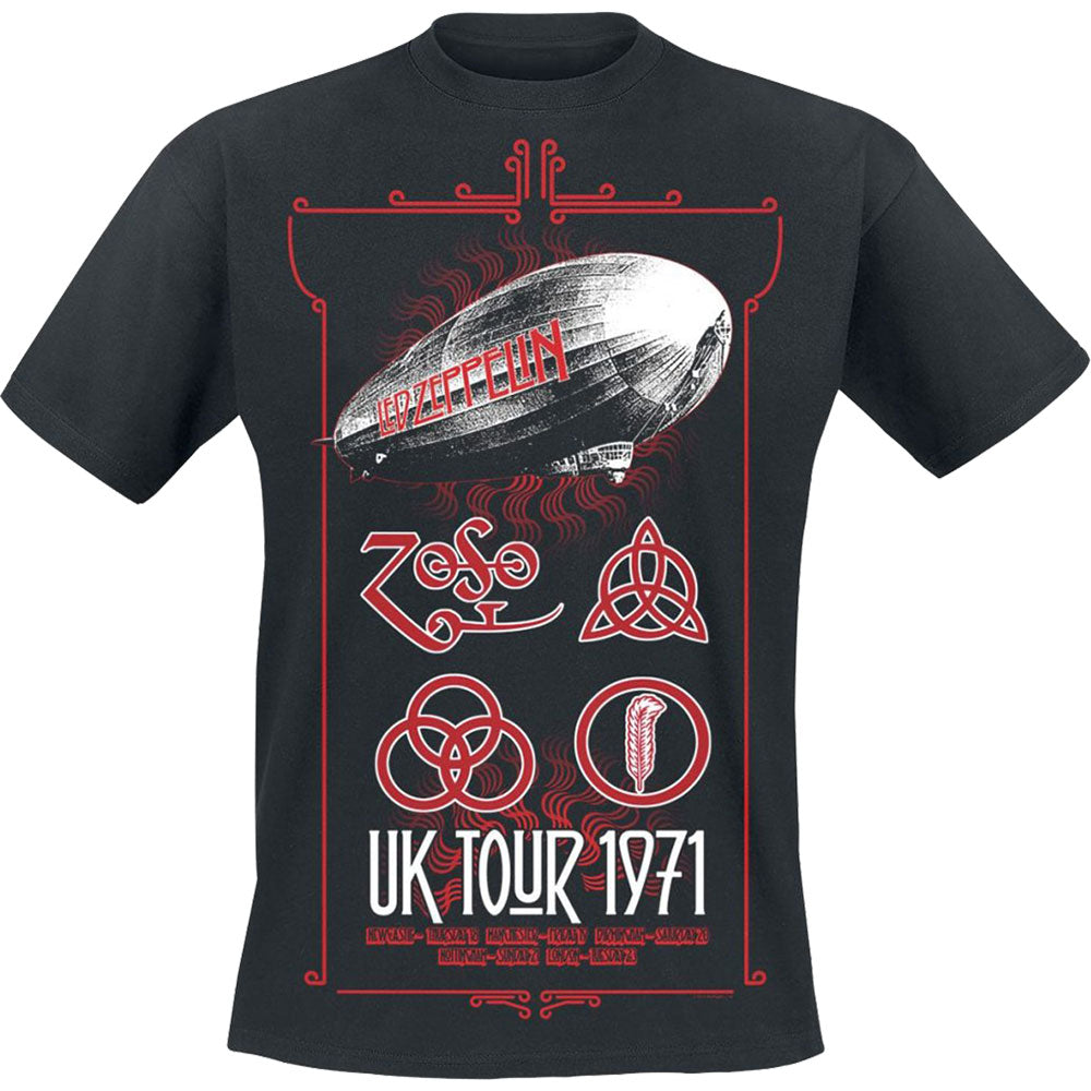 Billede af Led Zeppelin UK Tour '71. T-shirt