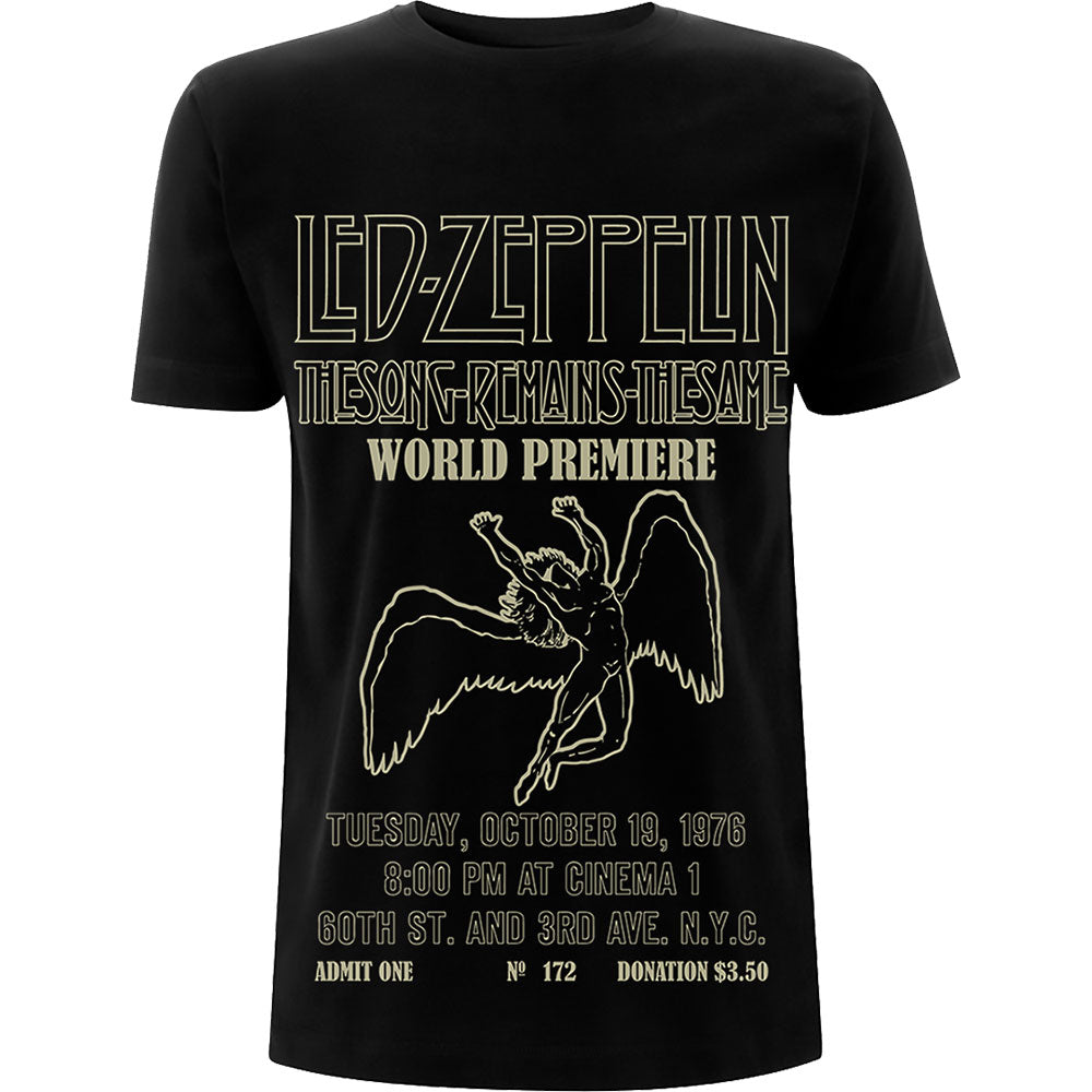 Billede af Led Zeppelin TSRTS World Premier T-shirt