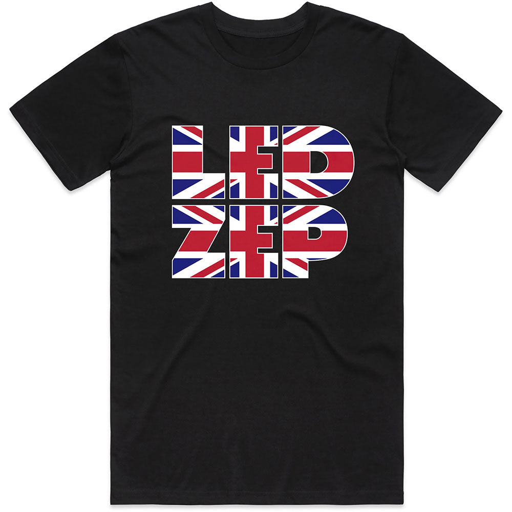 Led Zeppelin, Union Jack Type T-shirt