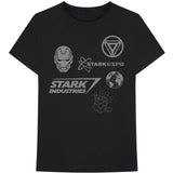 Billede af Marvel Comics Iron Man Stark Expo T-shirt sort
