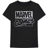 Billede af Marvel Comics Logo T-shirt sort