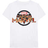 Billede af Marvel Comics Captain Marvel New Logo T-shirt