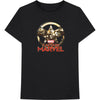 Billede af Marvel Comics Captain Marvel Star Logo T-shirt