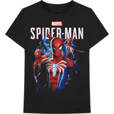 Billede af Marvel Comics Spider 4 Spiderman Montage T-shirt