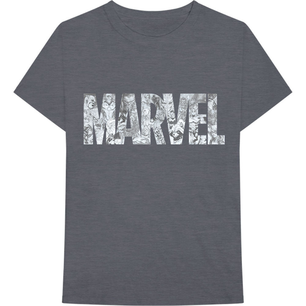 Marvel, Infill Logo T-shirt