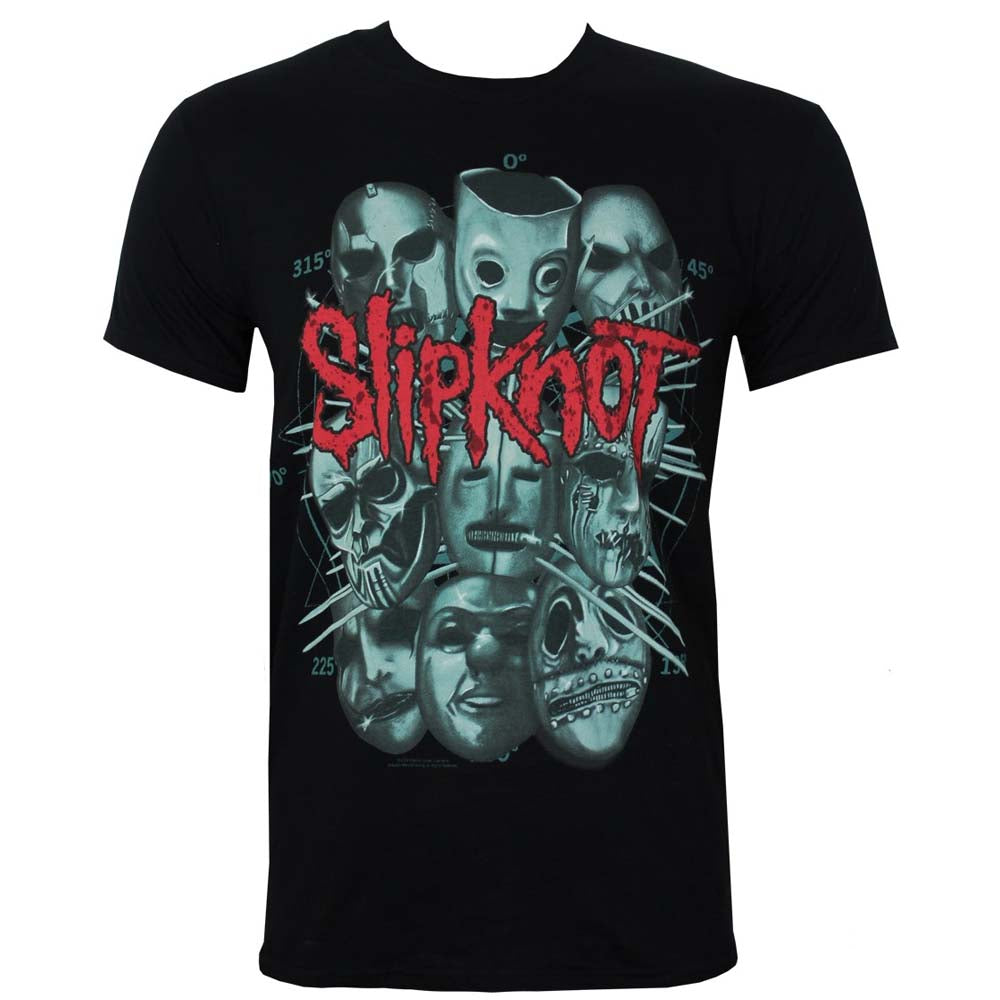 Billede af Slipknot Masks 2 T-shirt