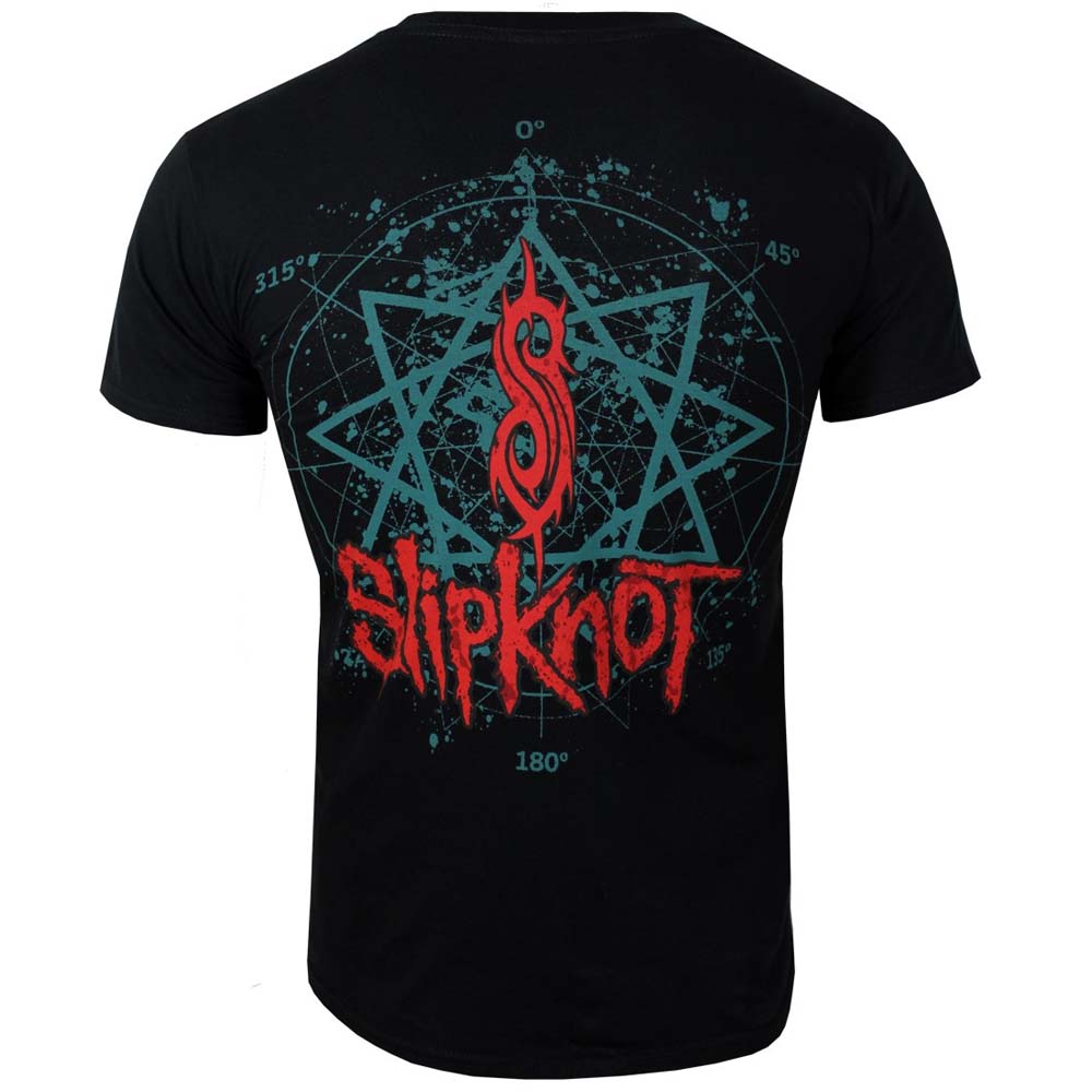 Billede af Slipknot Masks 2 T-shirt back