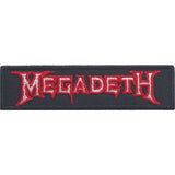 Megadeth: Logo Outline Standard Patch (Iron On)