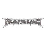 Billede af Megadeth Chrome Logo Badge