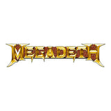 Billede af Megadeth Gold Logo Badge