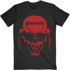 Megadeth, Vic Hi-Contrast Red T-shirt