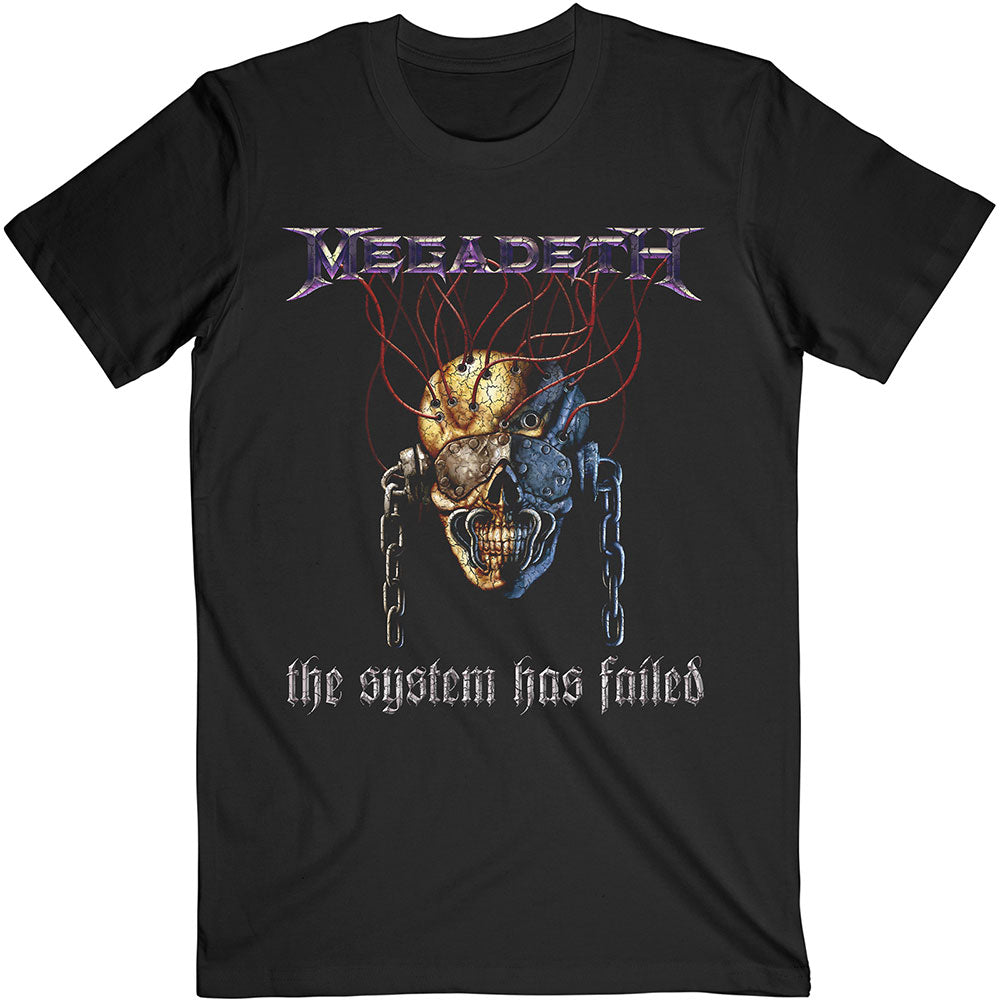 Megadeth, Systems Fail T-shirt