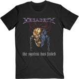Megadeth, Systems Fail T-shirt