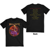 Megadeth: Peace Sells… Track list T-Shirt