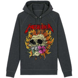 Metallica: Skull Flower Washed Pullover Hoodie
