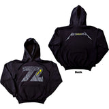 Metallica: 72 Seasons Charred Logo Pullover Hoodie (Back Print)