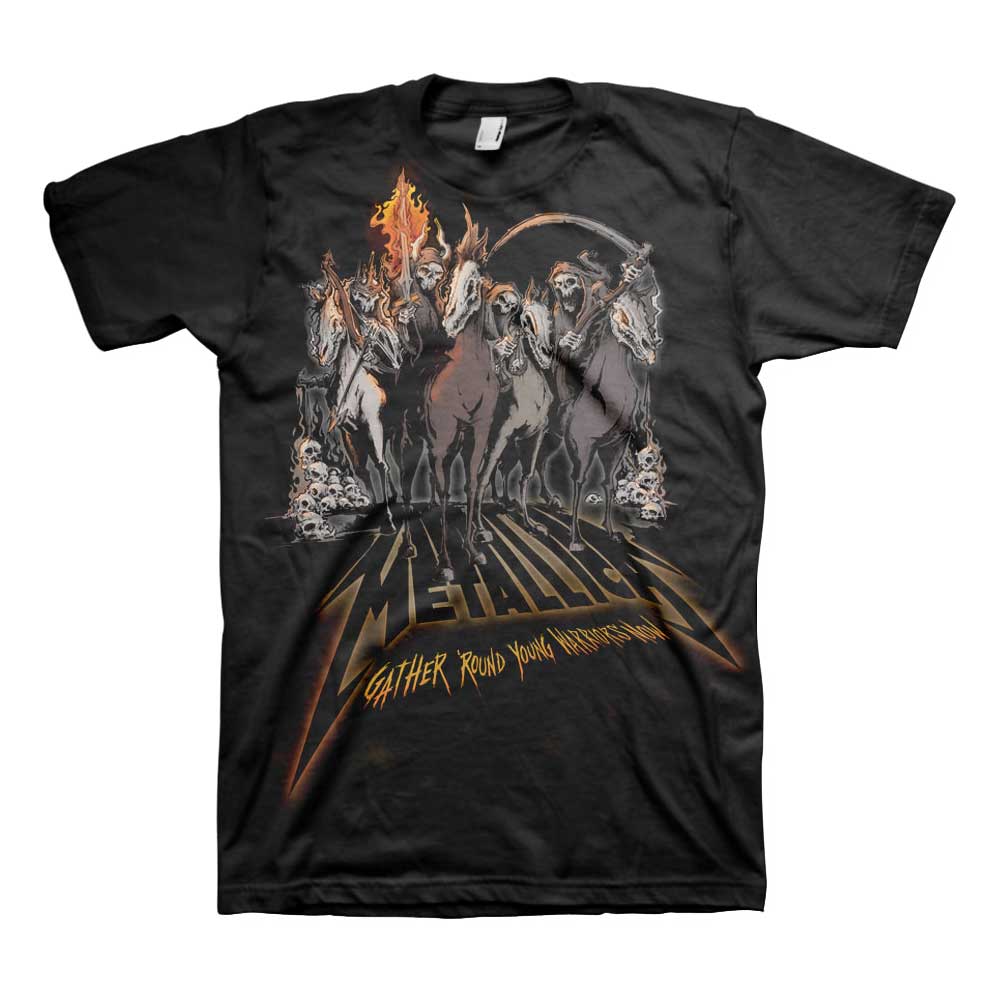 Metallica: 40th Anniversary Horsemen T-Shirt