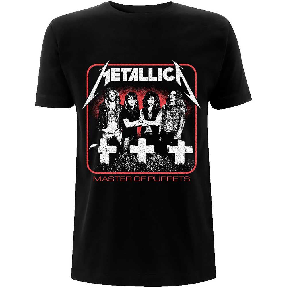 Metallica: Vintage Master of Puppets Photo T-Shirt