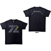 Metallica: 72 Seasons Charred Logo T-Shirt (Back Print)