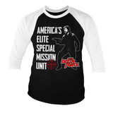 Billede af Delta Force, Delta Force: America's Elite Special Mission Unit Raglan 3/4 Sleeve T-Shirt