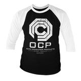 Billede af Robocop, Omni Consumer Products 3/4-ærmet Raglan T-Shirt