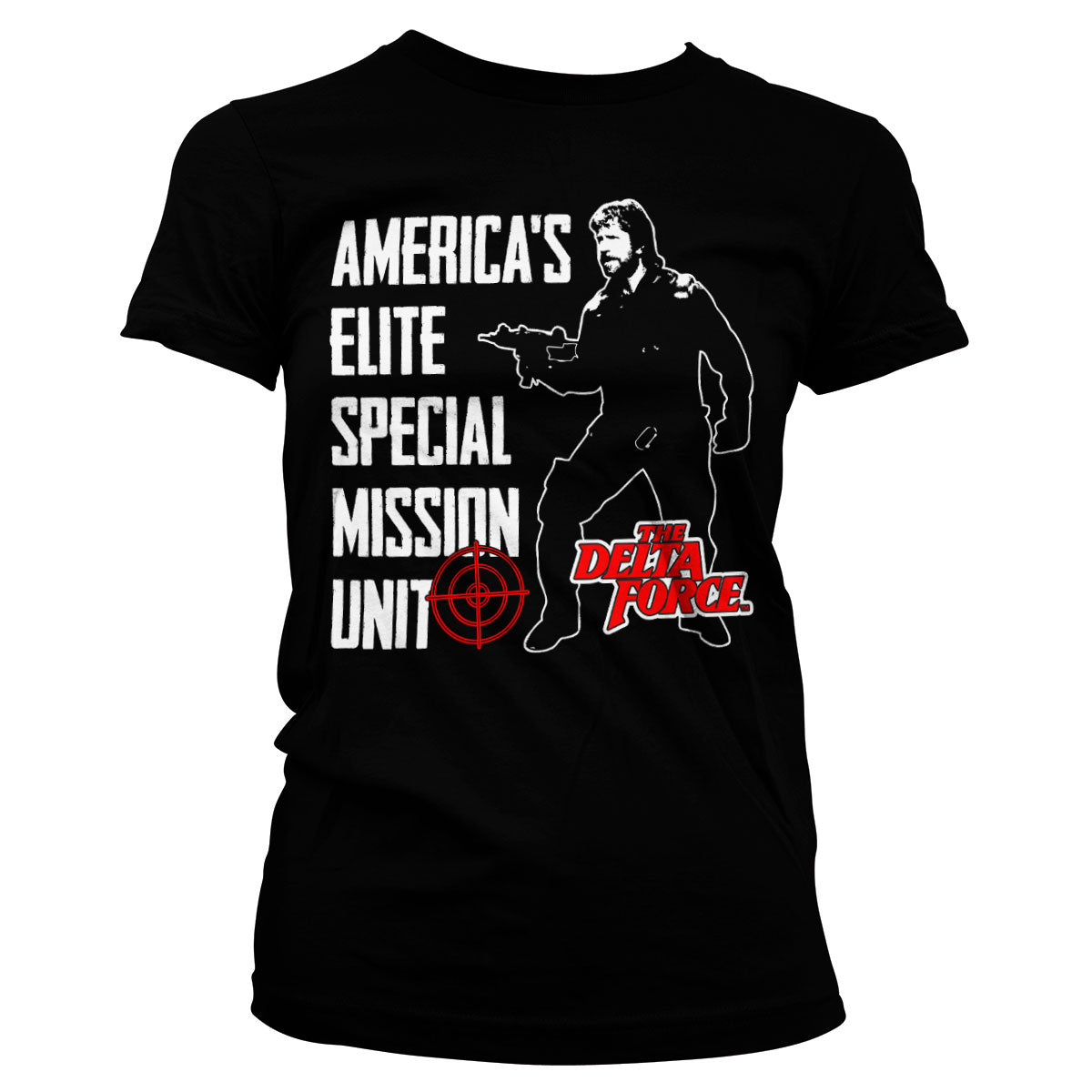 Billede af Delta Force, Delta Force: America's Elite Special Mission Unit T-Shirt (Kvinder)