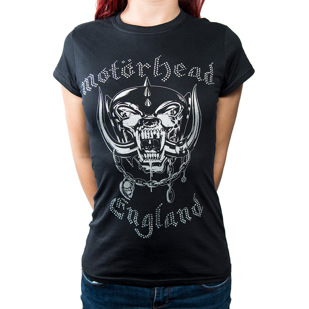 Billede af Motörhead England T-shirt til kvinder
