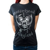 Billede af Motörhead England T-shirt til kvinder