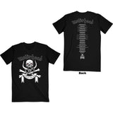 Motorhead: March or Die Lyrics T-Shirt (Back Print)