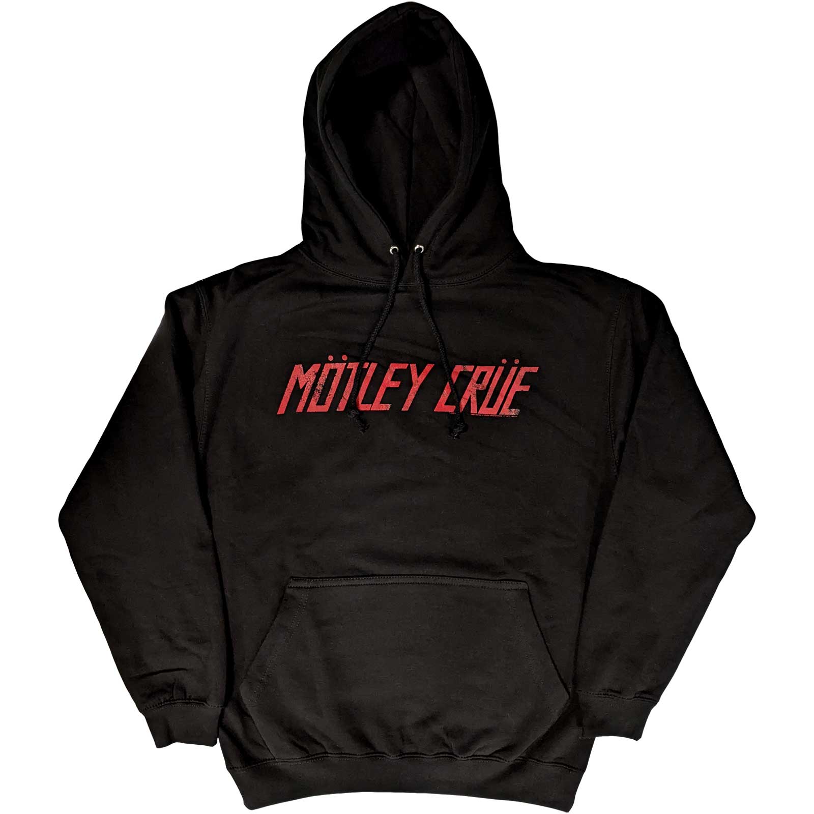 Motley Crue: Distressed Logo Pullover Hoodie