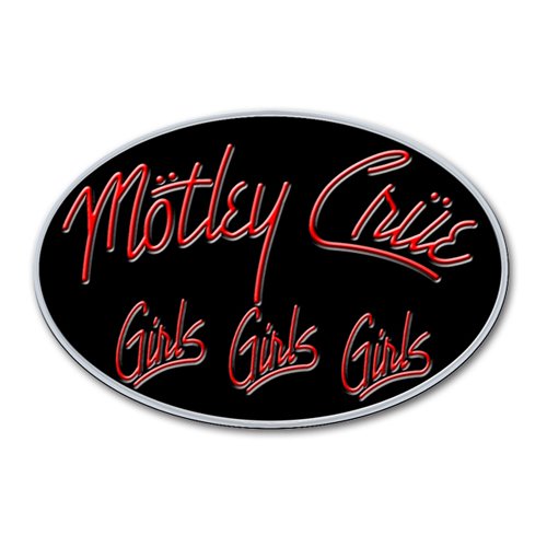 Billede af Motley Crue Girls, Girls, Girls Badge