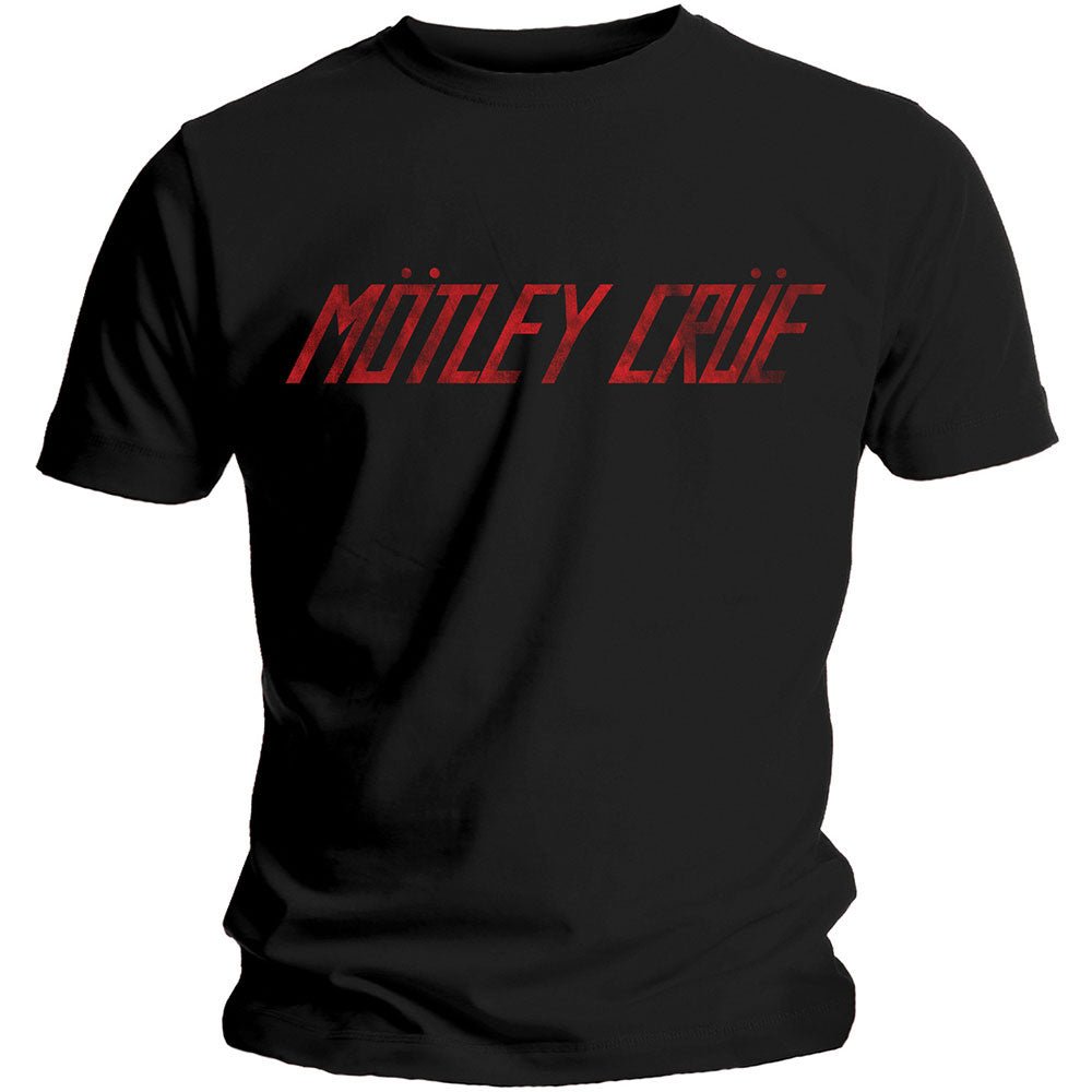 Billede af Motley Crue Distressed Logo T-shirt