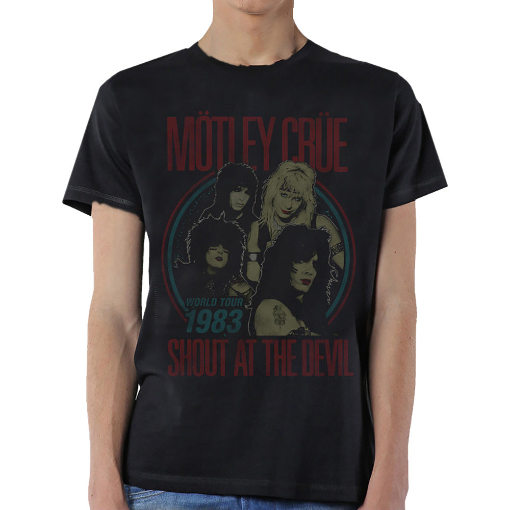 Billede af Motley Crue Vintage World Tour Devil T-shirt