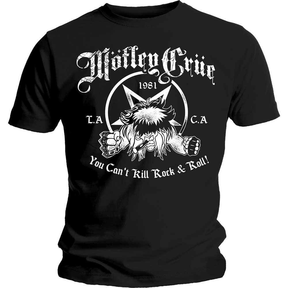 Billede af Motley Crue You Can't Kill Rock & Roll T-shirt