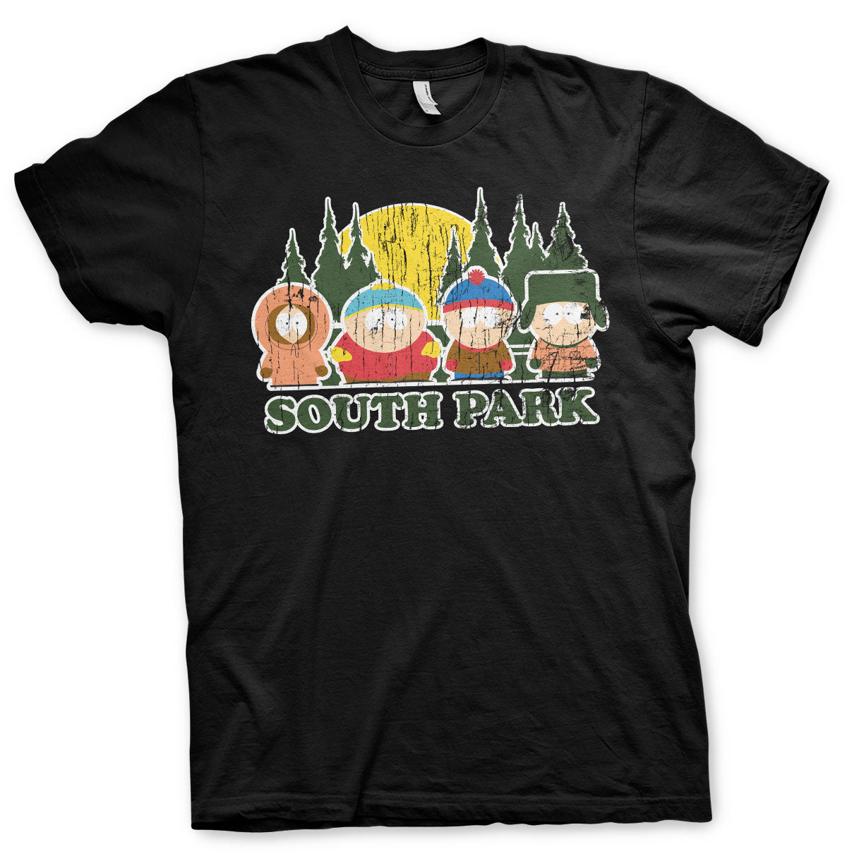 Billede af South Park: Distressed T-Shirt