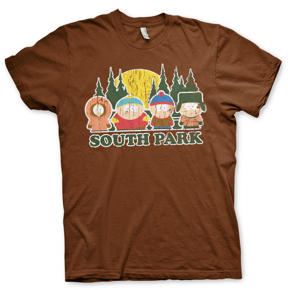 Billede af South Park: Distressed T-Shirt