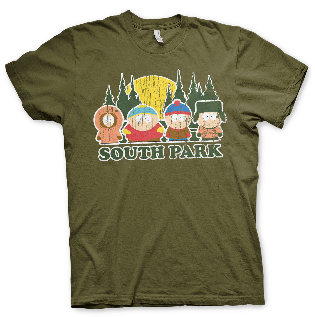 Billede af South Park: Distressed T-Shirt