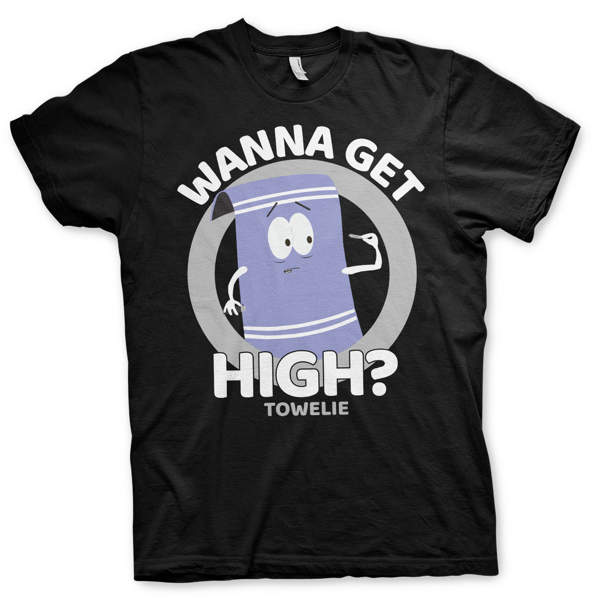 Maglietta Ufficiale South Park 'Wanna Get High' – Uomo, Regular Fit, Cotone, S-XXL - Foto 2