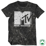 Billede af MTV, MTV: Cracked Logo Organic T-Shirt