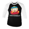 Billede af South Park: Eric Cartman - I Am So Seriously 3/4-ærmet Raglan T-Shirt